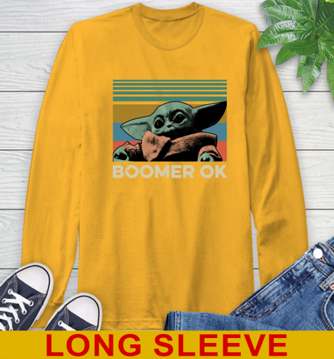 Baby Yoda Boomer OK Star Wars Vintage Shirts 56