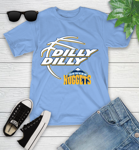 NBA Denver Nuggets Dilly Dilly Basketball Sports Youth T-Shirt 23