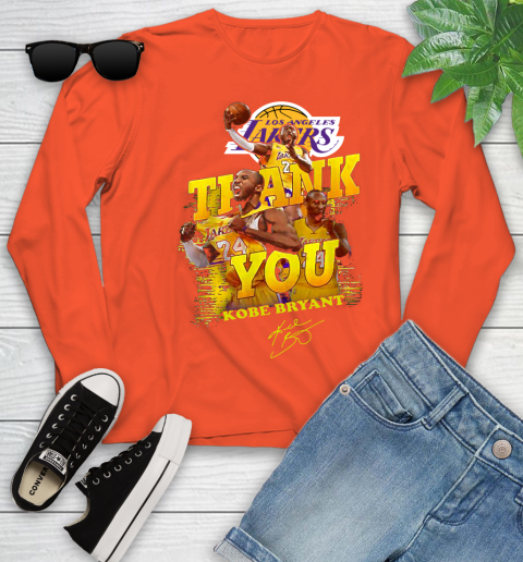 Great Thank you Kobe Bryant Los Angeles Lakers signature shirt 115