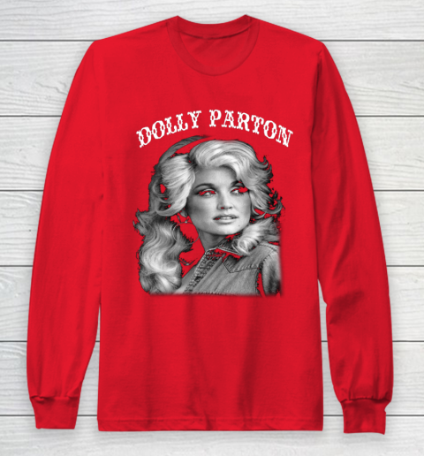 Dolly Parton Classic Vintage Long Sleeve T-Shirt 7