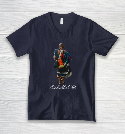 Su Thay Thich Minh Tue Monks Buddhism V-Neck T-Shirt 2