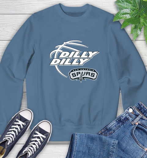NBA San Antonio Spurs Dilly Dilly Basketball Sports Sweatshirt 7