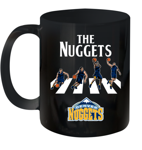 NBA Basketball Denver Nuggets The Beatles Rock Band Shirt Ceramic Mug 11oz