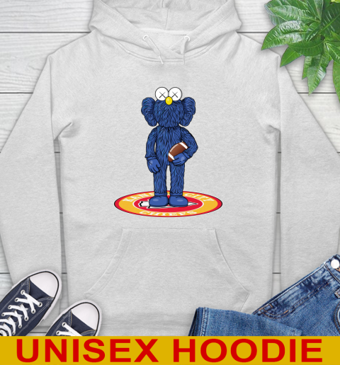 NFL Football Kansas City Chiefs Kaws Bff Blue Figure Shirt Hoodie