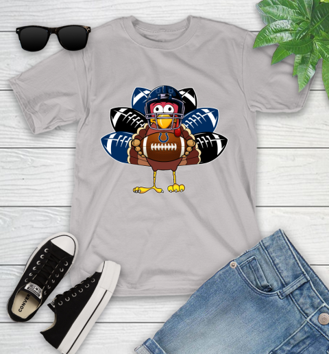 Indianapolis Colts Turkey Thanksgiving Day Youth T-Shirt 12