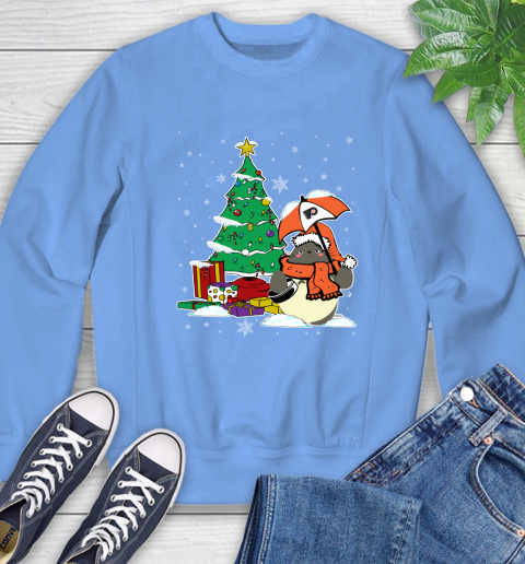 Philadelphia Flyers NHL Hockey Cute Tonari No Totoro Christmas Sports Sweatshirt 11
