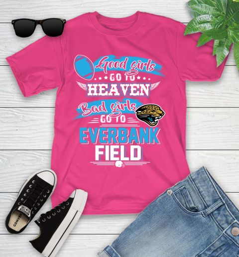 Jacksonville Jaguars NFL Bad Girls Go To Everbank Field Shirt Youth T-Shirt 11