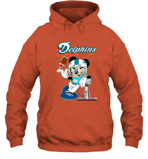 Miami Dolphins Mickey Mouse Disney Nfl Shirt Cotton Shirt funny