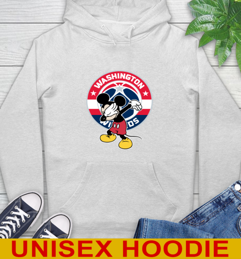 Washington Wizards NBA Basketball Dabbing Mickey Disney Sports Hoodie