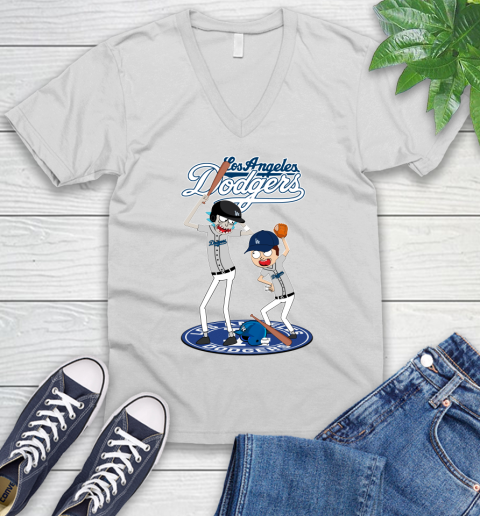MLB Los Angeles Dodgers Rick And Morty Baseball 49