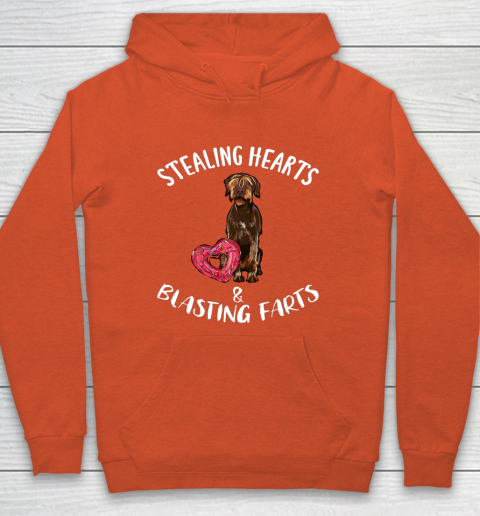 Stealing Hearts Blasting Farts Wirehaired Pointing Griffon Hoodie 3