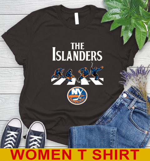 NHL Hockey New York Islanders The Beatles Rock Band Shirt Women's T-Shirt 9