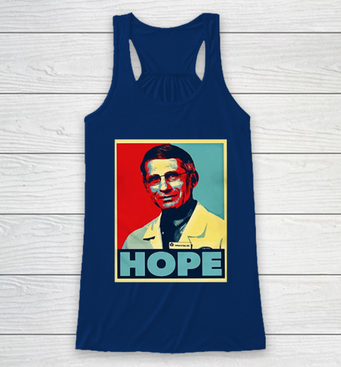 Dr Anthony Fauci Hope Racerback Tank 7