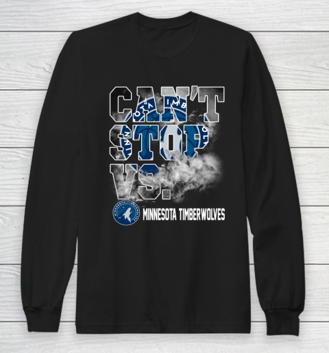 NBA Minnesota Timberwolves Basketball Can't Stop Vs Long Sleeve T-Shirt