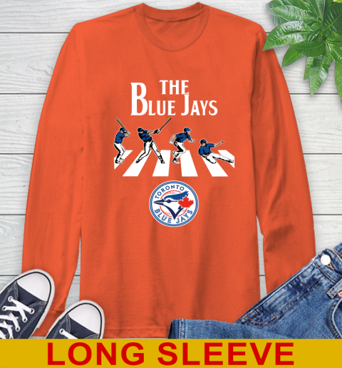 MLB Baseball Toronto Blue Jays The Beatles Rock Band Shirt Long Sleeve T-Shirt 4