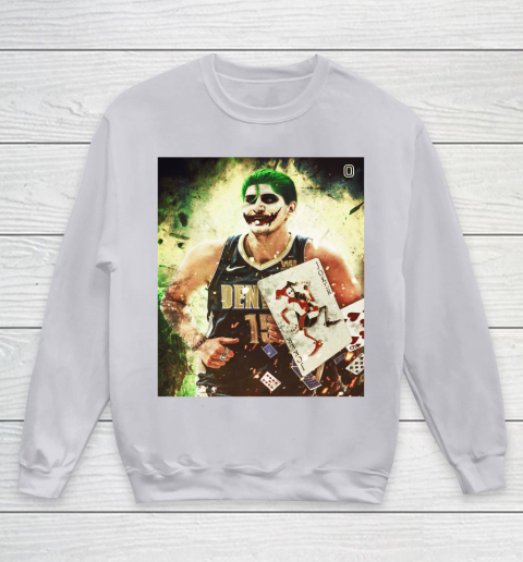 Nikola Jokic MVP Denver Joker Youth Sweatshirt 3