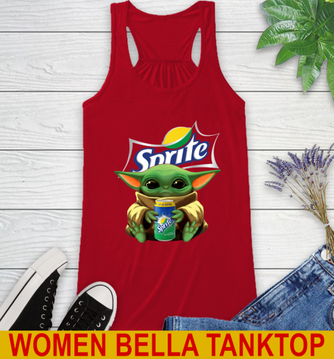 Star Wars Baby Yoda Hugs Sprite Soft Drink Shirt 42