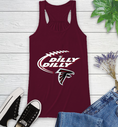 NFL Atlanta Falcons Dilly Dilly Football Sports Racerback Tank 3