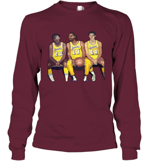 Elgin Baylor x Snoop Dogg x Jerry West Funny Youth Long Sleeve