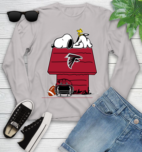 Atlanta Falcons NFL Football Snoopy Woodstock The Peanuts Movie Youth Long Sleeve 13 Atlanta Falcons NFL Football Snoopy Woodstock The Peanuts Movie Youth Long Sleeve - Image 13