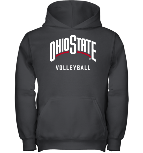 Ohio State Buckeyes Volleyball Scarlet Youth Hoodie