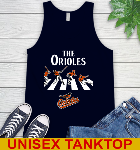 MLB Baseball Baltimore Orioles The Beatles Rock Band Shirt Tank Top 2
