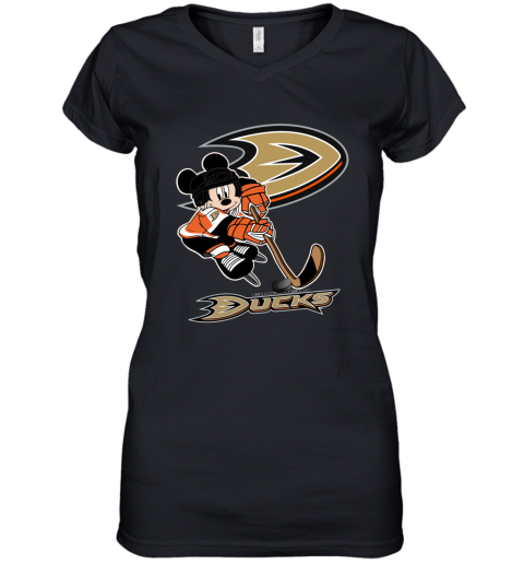 NHL Anaheim Ducks Mickey Mouse Disney Hockey T Shirt Sweatshirt