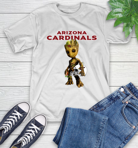 Arizona Cardinals NFL Football Groot Marvel Guardians Of The Galaxy T-Shirt