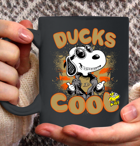 NHL Hockey Anaheim Ducks Cool Snoopy Shirt Ceramic Mug 11oz