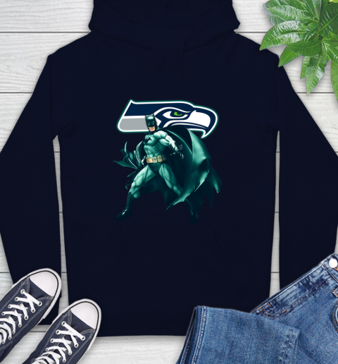 Batman seahawks sweatshirt discount