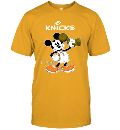 Mickey New York Knicks Unisex Jersey Tee