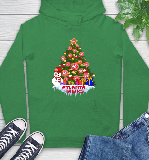 Atlanta Hawks Merry Christmas NBA Basketball Sports Hoodie 8