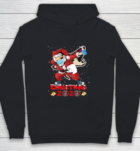 Arizona Coyotes Funny Santa Claus Dabbing Christmas 2020 NHL Youth Hoodie