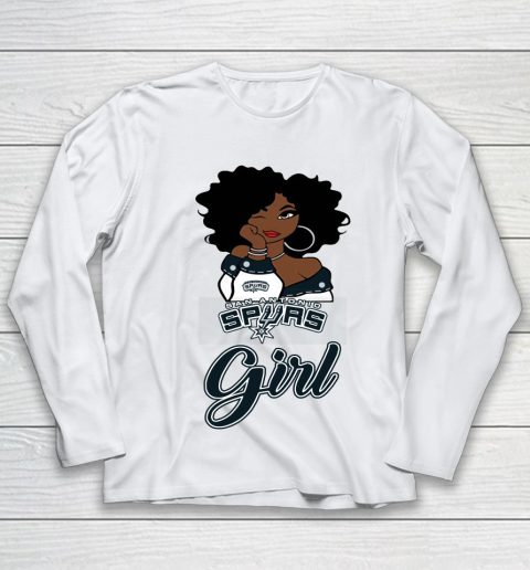 San Antonio Spurs Girl NBA Youth Long Sleeve 2