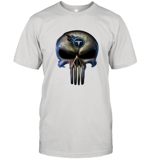 Tennessee Titans The Punisher Mashup Football Unisex Jersey Tee