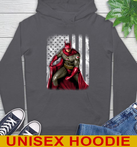 Kansas City Chiefs NFL Football Batman DC American Flag Shirt Hoodie 7