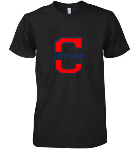 Cleveland Hometown Indian Tribe Vintage for Baseball Fans Premium Men's T-Shirt
