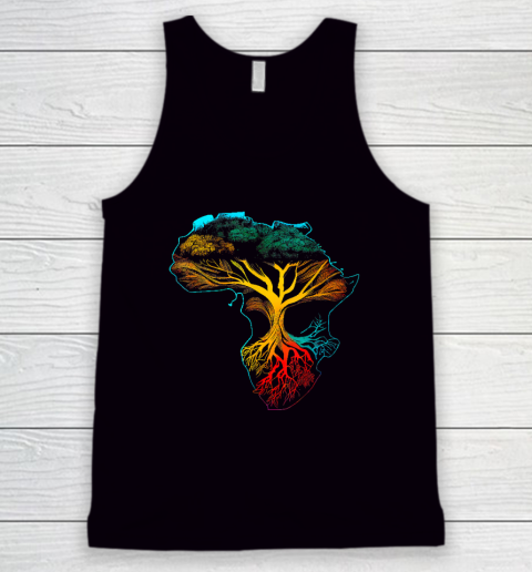 Black History Month  African American Ancestors' Roots Tank Top