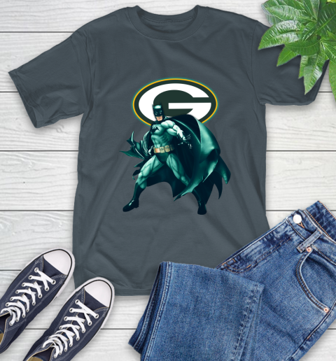 NFL Batman Football Sports Green Bay Packers T-Shirt 9