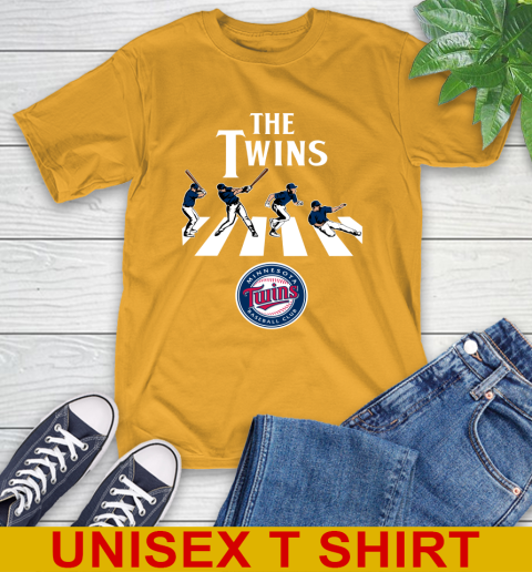 MLB Baseball Minnesota Twins The Beatles Rock Band Shirt T-Shirt 2