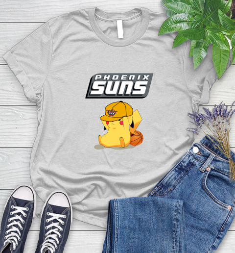 NBA Pikachu Basketball Sports Phoenix Suns Women's T-Shirt