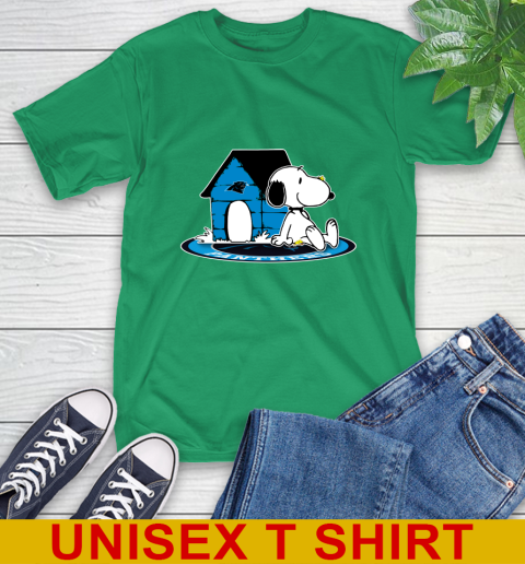 NFL Football Carolina Panthers Snoopy The Peanuts Movie Shirt T-Shirt 7