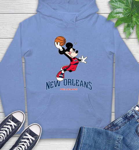 NBA Basketball New Orleans Pelicans Cheerful Mickey Mouse Shirt Hoodie 12