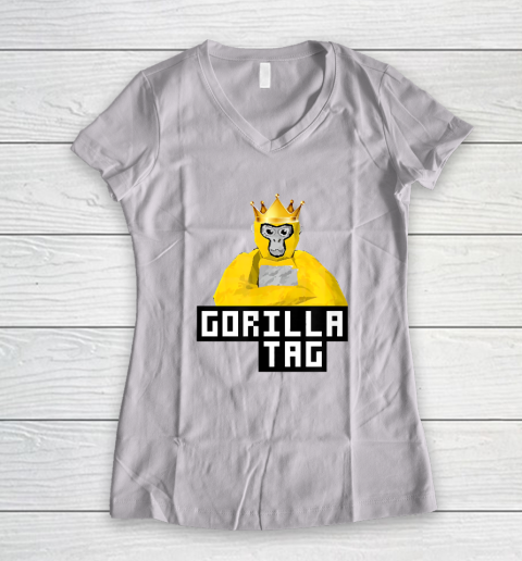 Gorilla Tag Party Time Women's V-Neck T-Shirt