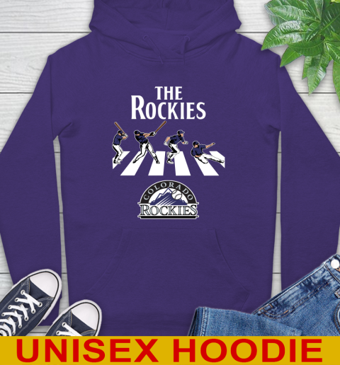 MLB Baseball Colorado Rockies The Beatles Rock Band Shirt Hoodie 5