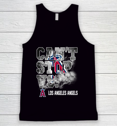 MLB Los Angeles Angels Baseball Can't Stop Vs Los Angeles Angels Tank Top
