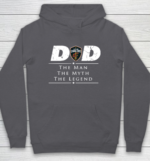 Cleveland Cavaliers NBA Basketball Dad The Man The Myth The Legend Hoodie 4