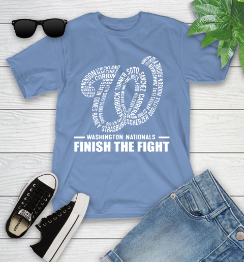 Washington Nationals finish the fight Youth T-Shirt 15