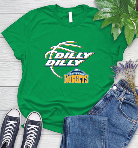 NBA Denver Nuggets Dilly Dilly Basketball Sports Women's T-Shirt 6