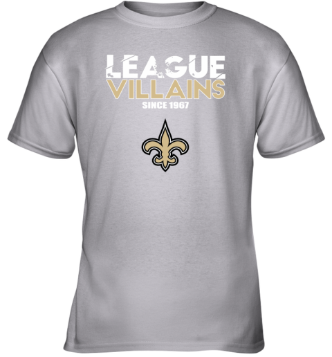 NFL League Villains Since 1967 New Orleans Saints Women's T-Shirt -  Rookbrand